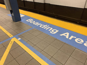 Subway - Jay Street accessible Boarding Area